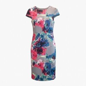 Betsey Johnson Floral Dress - Cap Sleeves - Size 2